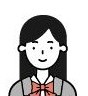 長時間スマホ使用の女子高生